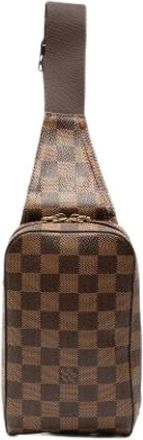 Louis Vuitton Pre-owned Geronimos - Dames - Vintage Schoudertas - Bruin - ONE Size - Vintage
