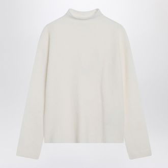 Max Mara Pullover aus elfenbeinfarbener Kaschmirmischung