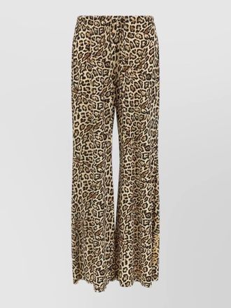 Goldbergh bianca animal print active wide leg pants