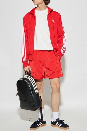 adidas Firebird Shorts, Mens, Red