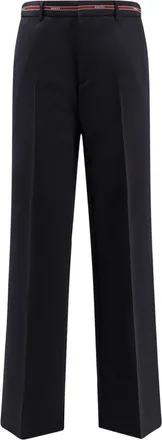 Gucci Wool Trousers-Uomo