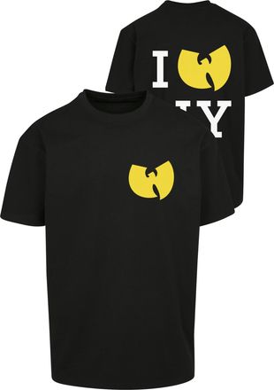 Mister Tee Mens WU Tang Loves NY Oversize Tee, Black, L