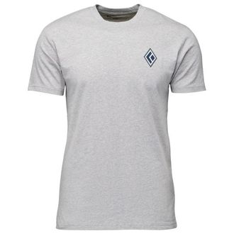 Black Diamond Heritage Alpinist S/S Tee T-Shirt f&uuml;r Herren | grau