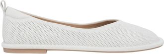 Estro & Luminara Schoenen, Dames, Wit, 37 EU, Witte Ballerinas