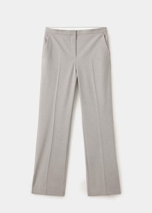 Mango Pantaloni completo diritti righe marrone medio - Donna - 36 - MANGO