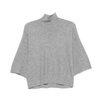 Fabiana Filippi Mujer, Jerseys, Gris, Talla: S