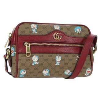 Gucci Pre-owned Cross Body Bags, female, Beige, Size: ONE SIZE Pre-owned Vintage Shoulder Bag
