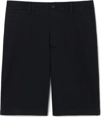 Lacoste Twill Bermuda Chino Shorts in Black at Nordstrom, Size 38