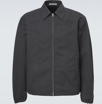 Auralee Giacca blouson in lana