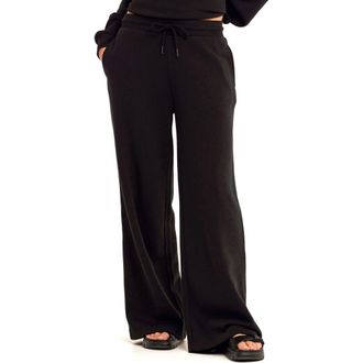 Threads 4 Thought Mora Fleece Sweatpants in Black at Nordstrom, Size X-Small
