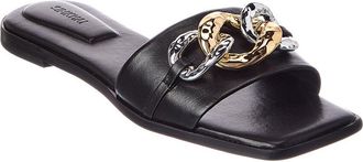 SIMKHAI Simkhai Arlo Chain Leather Slide