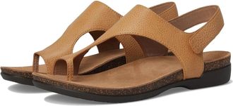 Dansko Dansko Reece Thong Honey Leather Adjustable Strap Sandals JZZ1243