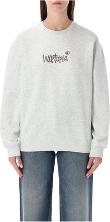 Carhartt Work in Progress Sweatshirt met geborduurd logo - Dames - Sweatshirts - Wit - S - Hoodies & sweatvesten