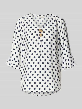 Apricot Blusenshirt mit Viskose-Anteil in Ecru, Gr&ouml;&szlig;e XXL