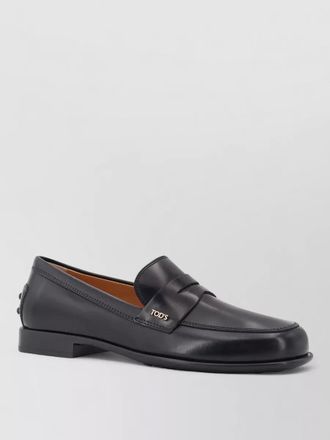 Tod's leather loafers featuring back gommini detail