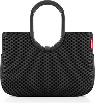 Reisenthel Einkaufskorb REISENTHEL Loopshopper L, Damen, schwarz, Polyester, Einkaufsk&ouml;rbe Einkaufskorb