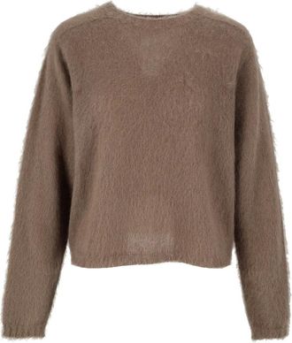 Max Mara Maglia-Canottiera-Top Campale - Dames - Truien - Groen - Maat: L