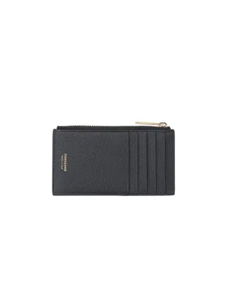 Ferragamo Mens Wallets Black Calf Leather