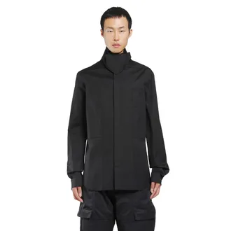 Rick Owens Tower Outershirt in Heavy Poplin
