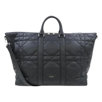 Dior unisex, Pre-owned, Zwart, Maat: ONE Size Leer