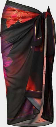 Miraclesuit Petali Rosa Pareo Coverup