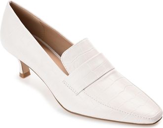 Journee Collection Womens Celina Wide Width Kitten Heel Pumps