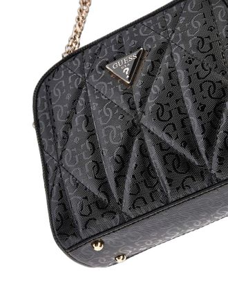 Guess Womens Crossbody Bag Black Polyurethane Crossbody-bags