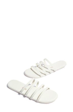 Tkees Senna Strappy Slide Sandal in Cream at Nordstrom, Size 8
