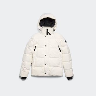 Canada Goose Wyndham Parka Black Disc (Men, Northstar White, XXL)