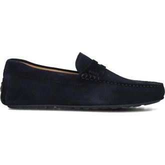 HUGO BOSS Heren, Schoenen, Blauw, Maat: 45 EU Su&egrave;de