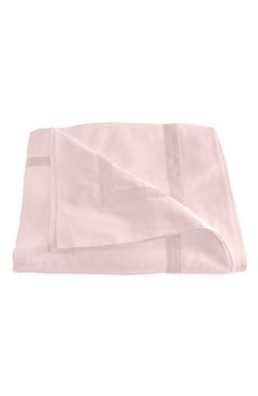 Matouk Nocturne Duvet Cover in Pink at Nordstrom, Size King