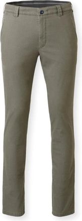 Meyer Bonn 1-8121/24 - Heren - Chinos - Groen - L - Katoen - Broeken