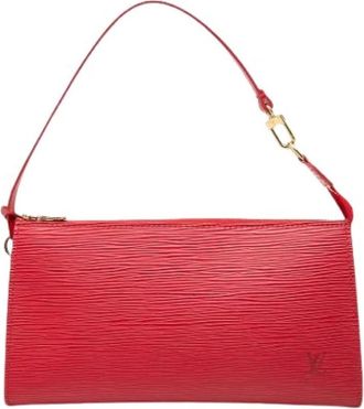Louis Vuitton Pre-owned Pochette Accessoires - Dames - Vintage Schoudertas - Rood - ONE Size - Vintage