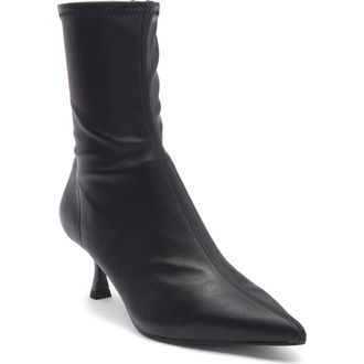 Asos Ryder Kitten Heel Bootie in Black at Nordstrom Rack, Size 8Us / 39Eu