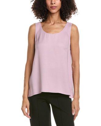 Lafayette 148 New York Finnley Silk-Blend Top