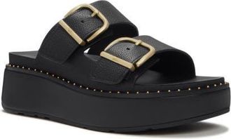 FitFlop Gen-FF Max Buckle Sandal in All Black at Nordstrom, Size 10