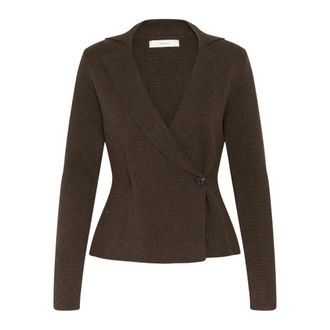 Inwear Tallyiw Monika Cardigan - Knitwear - Mujer - Marr&oacute;n - XL