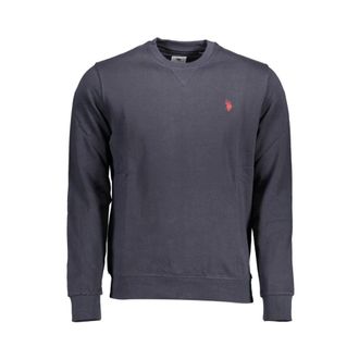 U.S.Polo Association U.s. Polo Assn., Heren, Sweatshirts & Hoodies, Blauw, Maat: XL Katoen