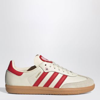 adidas Originals Sneaker Samba Cream White/Better Scarlet/Gum