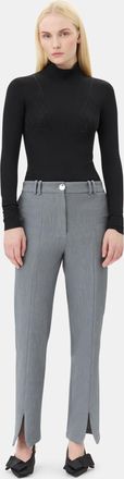 Ganni Mixed Grey Suiting Trousers