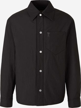 Ami Technical Quilted Overshirt