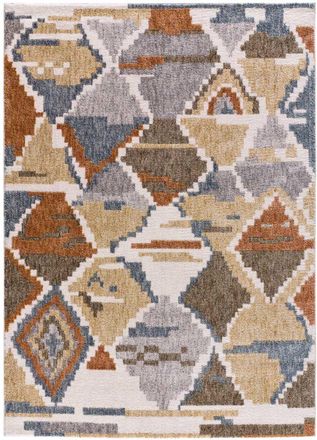 Atticgo Alfombra &eacute;tnica beige/caldera/multicolor 160x230 cm