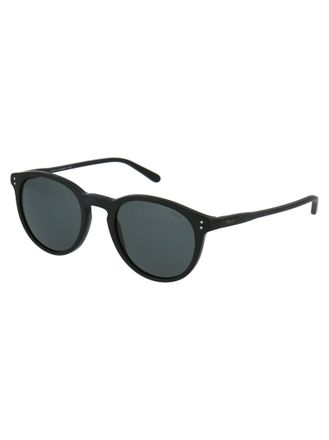 Polo Ralph Lauren 0PH4110 Matte Black Acetate Sunglasses - Black