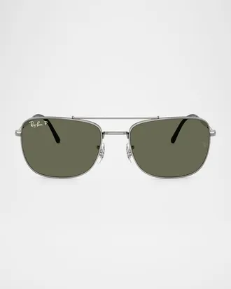 Ray-Ban Men & apos;s RB3755 Rectangular Sunglasses, 62mm