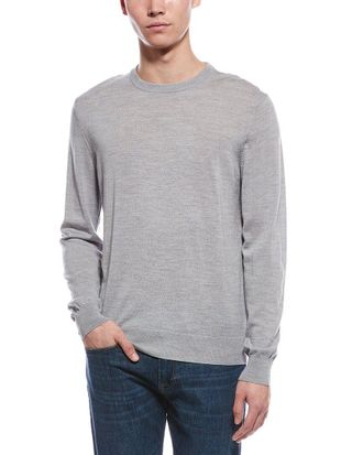 Bruno Magli Merino Wool Crewneck Sweater