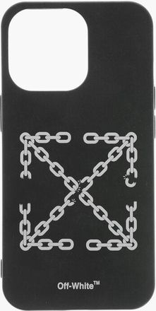 Off-white Rubber Cover for iPhone 13 Pro with Contrast Print size One Size