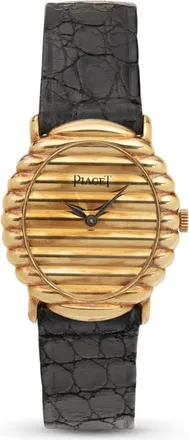 Piaget Pre-owned Piaget Vintage Quartz Gold Dial Ladies Watch 9817