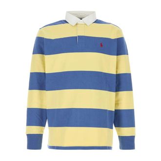 Polo Ralph Lauren Polo Shirts, male, Multicolor, Size: XL Embroidered Cotton Polo Shirt