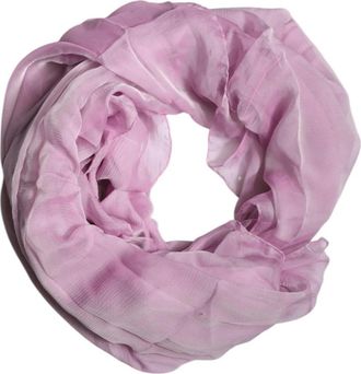 Dolce & Gabbana Luxe Zijden Logo Wrap Sjaal Sjaal - Dames - Zijden sjaals - Roze - ONE Size - Accessoires