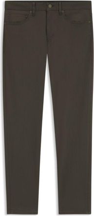 BOSS Delaware slim-fit trousers in fade-resistant twill